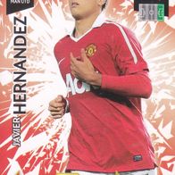 Manchester United Panini Trading Card Champions League 2010 Javier Hernandez