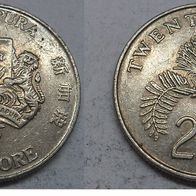 Singapur 20 Cents 1987 ## Kof1