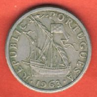 Portugal 2,50 Escudos 1963