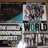 The World Saxophone Quartett 4 LPs