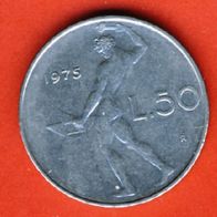Italien 50 Lire 1975