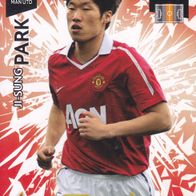 Manchester United Panini Trading Card Champions League 2010 Ji-Sung Park