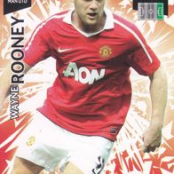 Manchester United Panini Trading Card Champions League 2010 Wayne Rooney
