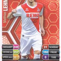 1. FC Köln Topps Match Attax Trading Card 2014 Matthias Lehmann Nr.171