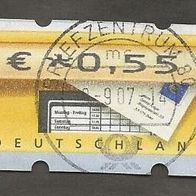 Briefmarke BRD: 2002 - 0,55 € - Michel Nr. 5 - Automatenmarke