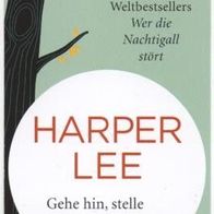 Lesezeichen Harper Lee „Gehe hin, stelle einen Wächter“