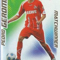 1. FC Köln Topps Match Attax Trading Card 2009 Pedro Geromel Nr.352 Matchwinner
