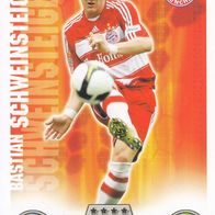 FC Bayern München Topps Match Attax Trading Card 2008 Bastian Schweinsteiger Nr.260