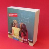 NEU: Minibuch "Rechtschreibreform" 2005 HypoVereinsbank 5,5x6x1,2cm Sammlerbuch