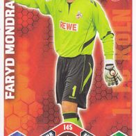 1. FC Köln Topps Match Attax Trading Card 2010 Faryd Mondragon Nr.145