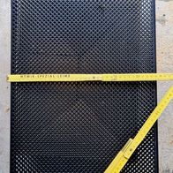 USM Haller Tablar 350 x 750 mm Graphitschwarz gelocht 75 * 35 cm Schwarz