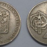 Tschechoslowakei 2 Kronen 1973 ## Be3