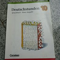 Deutschstunden, Sprachbuch, Cornelsen, Neue Ausgabe, neue Rechtschreibung, 1