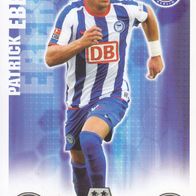 Hertha BSC Berlin Topps Match Attax Trading Card 2008 Patrick Ebert Nr.13