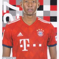 Bayern München Topps Sammelbild 2018 David Alaba Bildnummer 201