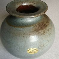 Vase Keramik Adrie Moerings met de hand gedraaid Handarbeit Ø13cm H13,5cm Nederland