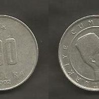 Münze Türkei: 100 Bin Lira 2002
