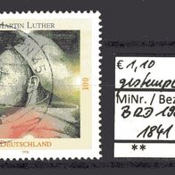 BRD / Bund 1996 450. Todestag von Martin Luther MiNr. 1841 Vollstempel
