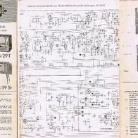 Telefunken, FE 25/29T, FE 27/59T Schaltbild