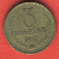 Rußland 3 Kopeken 1961