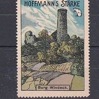alte Reklamemarke - Hoffmanns Stärke - Burg Windeck (170)