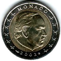 2 Euro Monaco 2002 Rainier stgl (unc.)