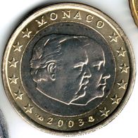 1 Euro Monaco 2003 unzirkuliert (unc.)