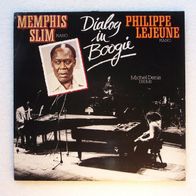 Memphis Slim / Philippe Lejeune / Michel Denis, LP - Happy Bird 1980