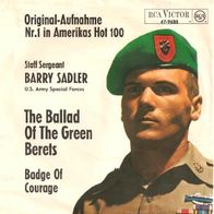 Barry Sadler - The Ballad Of The Green Berets - 7" - RCA Victor 47-9688 (D) 1966