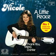 7"NICOLE · A Little Peace (CV RAR 1982)
