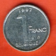Belgien 1 Franc 1997 Belgique