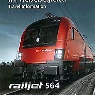 Reisebegleiter Reiseplan ÖBB RJ 564 Wien - Lindau Hbf 12-13 Österreich railjet