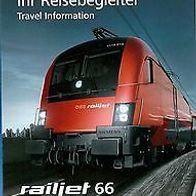 Reisebegleiter Reiseplan ÖBB RJ 66 Budapest - Frankfurt 11-12 Österreich railjet