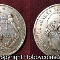 H : Ungarn 5 Kronen 1900