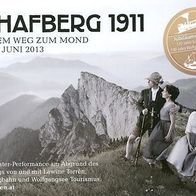 Flyer Schafbergbahn "Auf dem Weg zum Mond" 2013 Zahnradbahn rack railway Theater