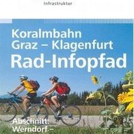 Flyer ÖBB Koralmbahn Rad-Infopfad Werndorf - Wettmannstätten - Deutschlandsberg