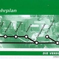 Fahrplan Verbundlinie 2001 Graz - Weiz Steiermärkische Landesbahnen StLB Autobus