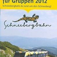 Schneebergbahn 2012 Zahnradbahn rack railway Österreich Austria Eisenbahn NÖVOG