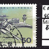 Berlin 1974 Inbetriebnahme des neuen Flughafens Berlin-Tegel MiNr. 477 gestempelt -5-