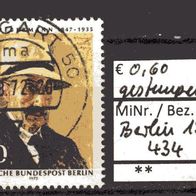 Berlin 1972 125. Geburtstag von Max Liebermann MiNr. 434 gestempelt -4-