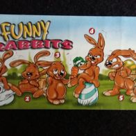 Fremdfiguren / Zweifel Beipackzettel Funny Rabbits 2001