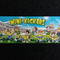 Fremdfiguren / Zweifel Beipackzettel Mini - Kickers 2000