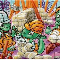 Die Dapsy Dinos 1995 / Puzzle - oben links