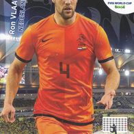 Panini Trading Card Fussball WM 2014 Ron Vlaar aus Holland