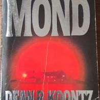 Schwarzer Mond - Horrorthriller von Dean Koontz / TB Erstausgabe v. 1989 ! ok !