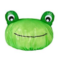 NEU: Duschhaube Crazy Frog grün Duschhaube Shower cap Duschmütze natural product