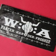 NEU Erfrischungstuch Refreshig W: O: A Wacken Open Air Faster : Harder : Fresher