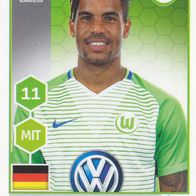 VFL Wolfsburg Topps Sammelbild 2017 Daniel Didavi Bildnummer 271