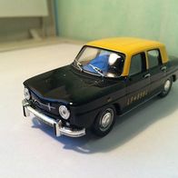 Renault 8 Taxi - Santiago de Chile 1965 - 1:43 - schwarz / gelb - wie neu