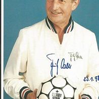 Fritz Walter - Weltmeister 1954 - DFB - Derbystar AK sgniert 1998 LOOK